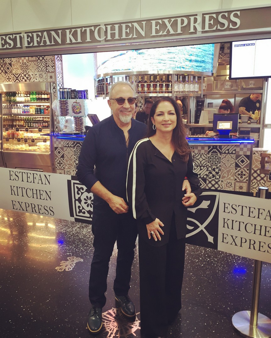 Emilio and Gloria Estefan