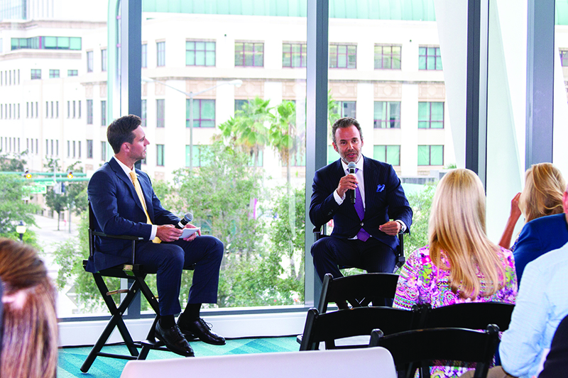 SFBW Associate Publisher Clayton Idle interviews Jay Parker, CEO of Douglas Elliman’s Florida brokerage