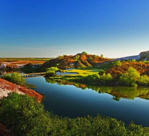 Golfing Getaway The hills make it look like a golf course that’s anywhere but Florida. But Streamsong Resort is only a three- to four-hour drive from South Florida. The land was once mined for phosphate and then re-imagined by The Mosaic Co. and golf architects Tom Doak, Bill Coore and Ben Crenshaw. The courses have dramatic elevation changes, natural sand dunes, undulating greens and wild grasses. The 16,000-acre resort has plenty for nongolfers with hiking trails, the AcquaPietra spa, the Restaurant Fifty-Nine steakhouse, Italian restaurant SotoTerra and the Bone Valley gastropub. streamsongresort.com
