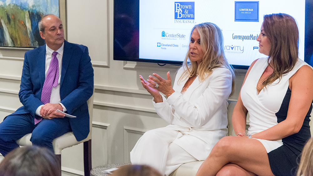 SFBW Chairman and CEO Gary Press interviews the mother-daughter duo Beverly Raphael Altman and Robyn Raphael-Dynan