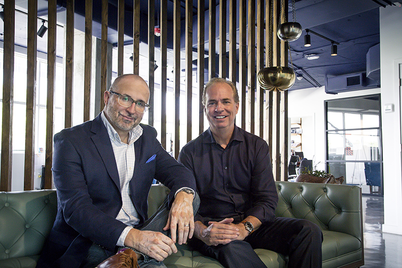 Chief Creative Officer Markham Cronin and CEO Jeff Steinhour