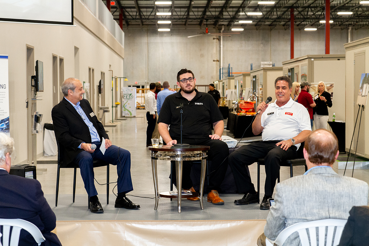 SFBW Chairman and CEO Gary Press interviews FORTS CEO Daniel Rimon and Elite Aluminum Corp. President Peter Zadok