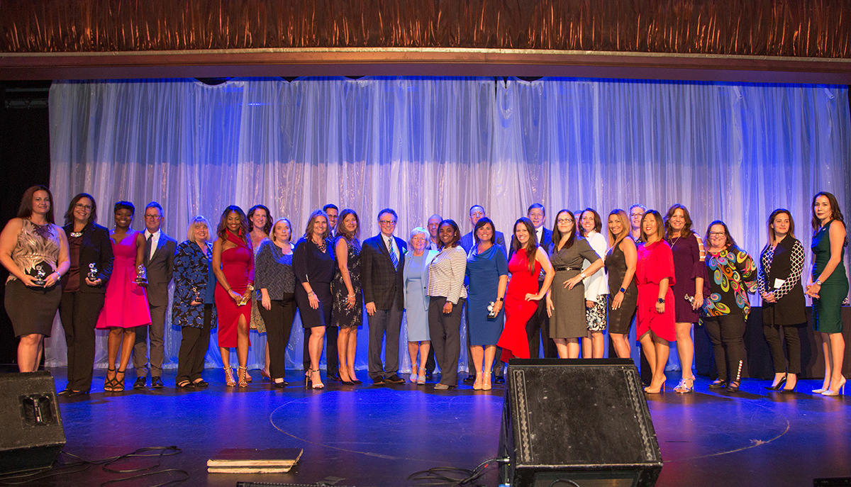 Honorees at the 2019 Excellen in Human Resource Awards presented by StevenDouglas, a search and interim resources firm