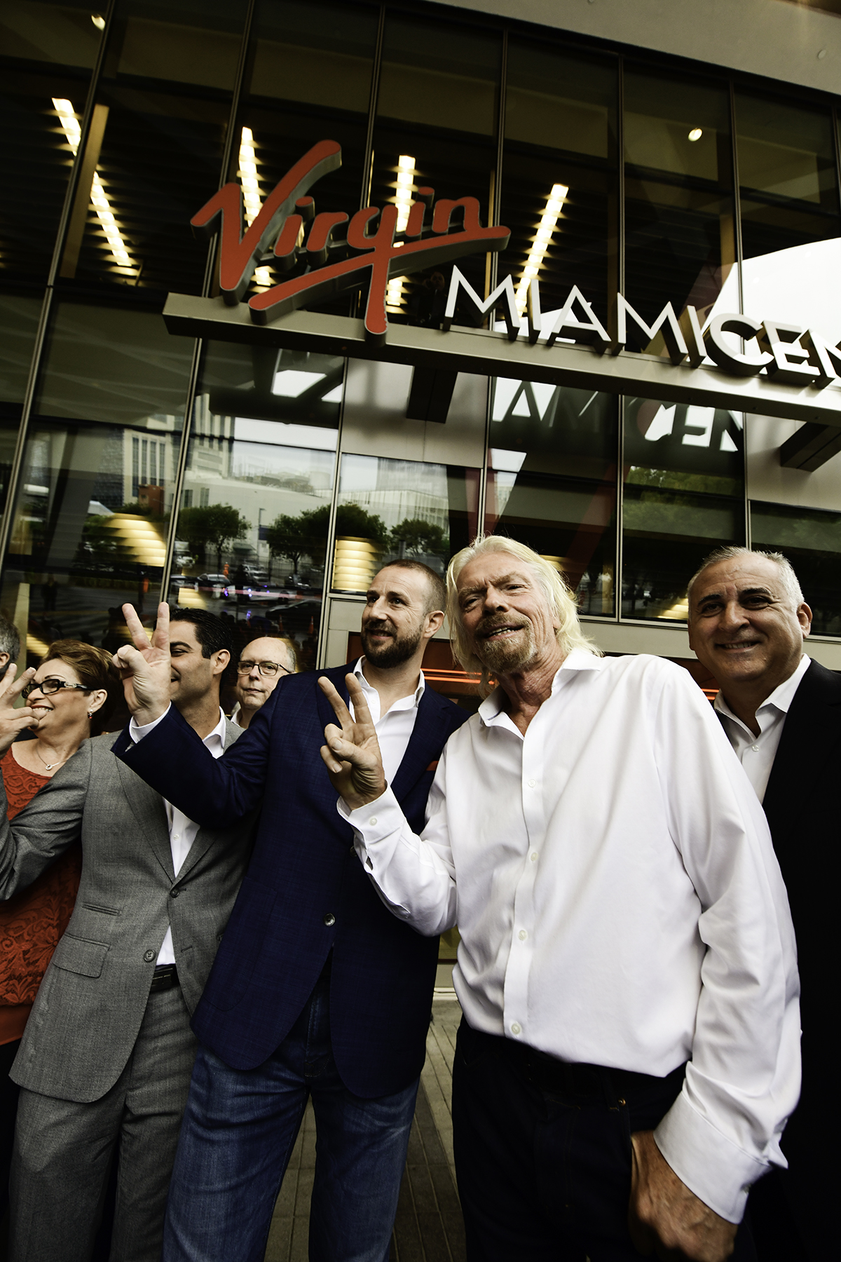 Virgin Trains Virgin Group founder Sir Richard Branson and Virgin Trains USA President Patrick Goddard heralded the transition of Brightline to Virgin Trains USA at MiamiCentral. “Virgin has a long history of changing industries for the better and inspiring enduring loyalty through outstanding customer experience,” Branson said. “Today marks the first step in that journey with Virgin Trains USA as we unveiled the beautiful Virgin MiamiCentral station.”