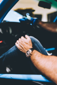 Patek Philippe 5980R in rose gold.