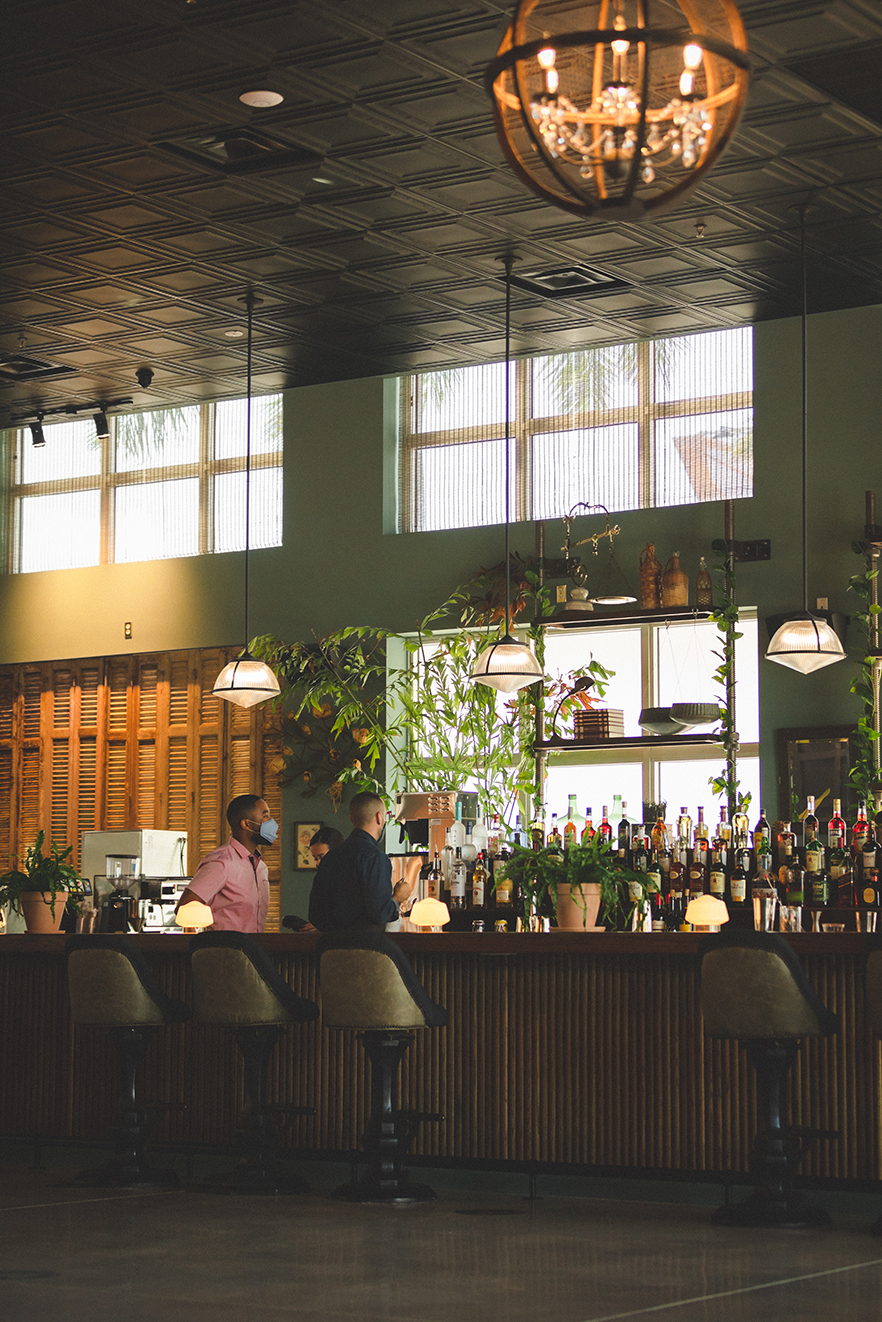 The Bar at The Yard (Photo by Jacqueline Bermudez)