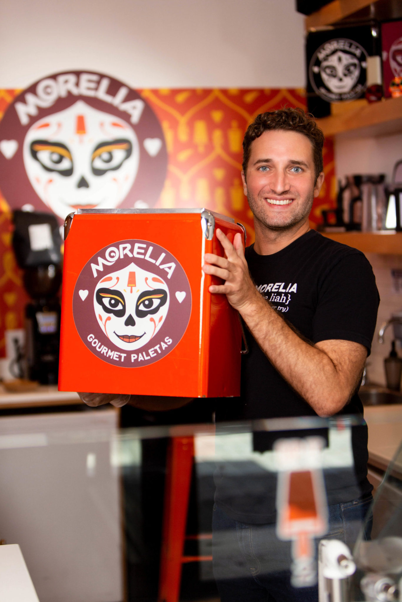 Co-owner Alex Kassab of Morelia Gourmet Paletas