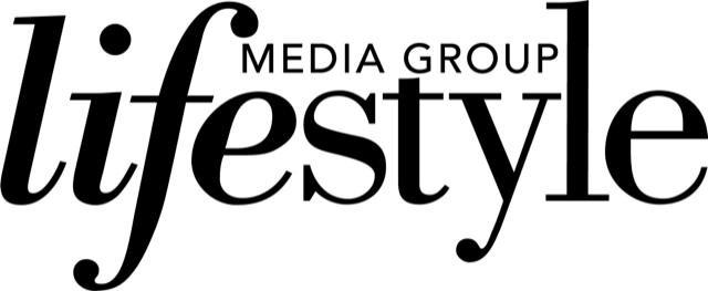 Logo with the words "Lifestyle Media Group" in black text, with "lifestyle" in a large, elegant font and "MEDIA GROUP" in smaller, uppercase letters above it. South Florida Business & Wealth
